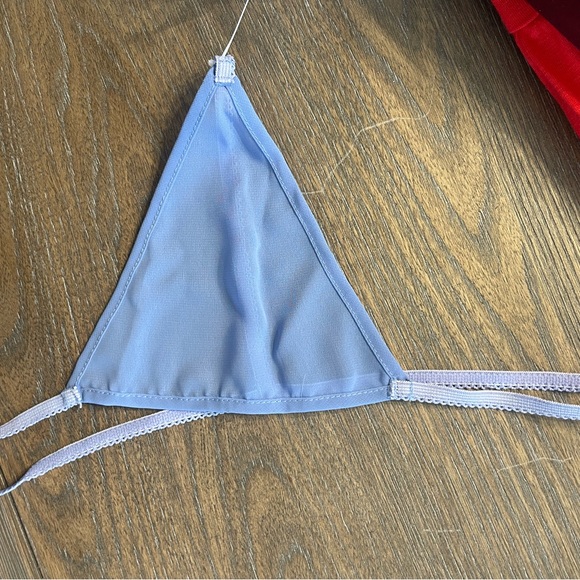 Shirley of Hollywood Periwinkle Lace Chemise Set - Picture 10 of 10